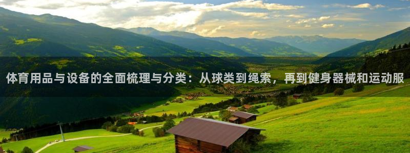 尊龙凯时百万奖池：体育用品与设备的全面梳理与分类：从球类到绳